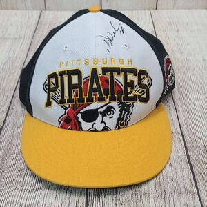 '47 Brand Pittsburgh Pirates Baseball Cap Hat Adjustable One Size Autographed